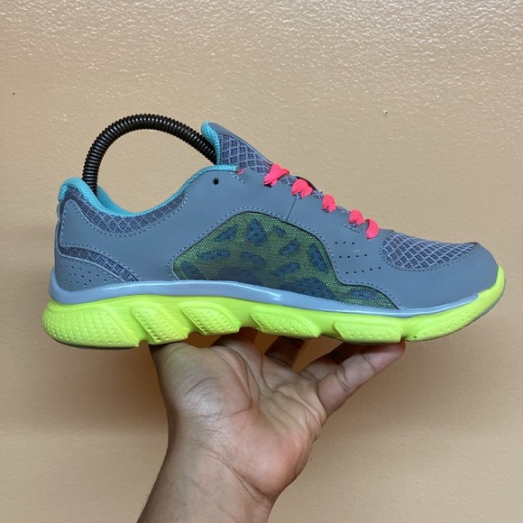 Under Armour Micro G Gray Pink Blue Green - Picture 12 of 16